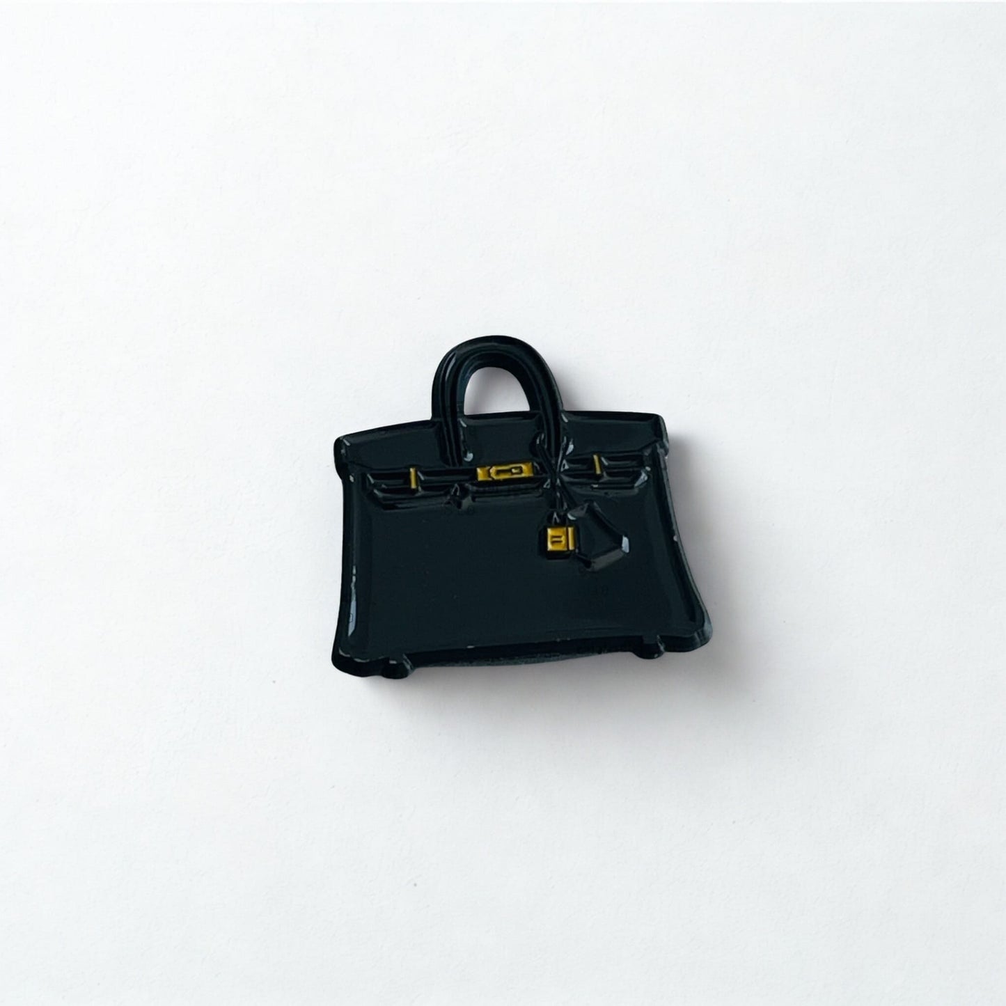 Black Birkin Metal Sticker