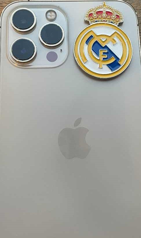 Real Madrid Metal Sticker