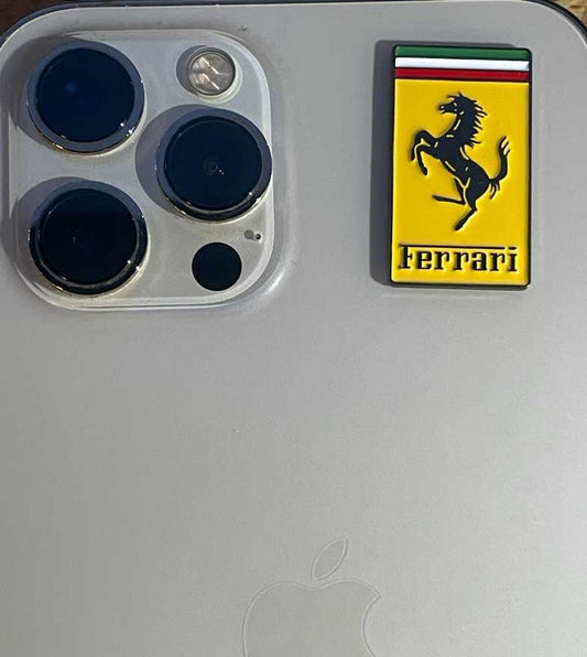Ferrari Metal Sticker
