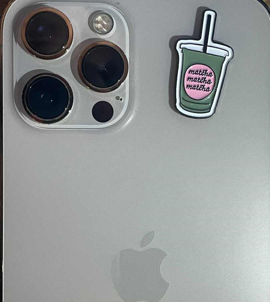 Matcha Metal Sticker