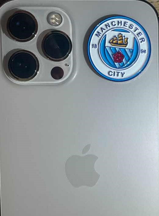Man City Metal Sticker