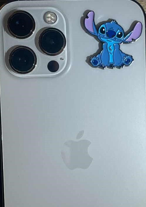 Stitch Metal Sticker