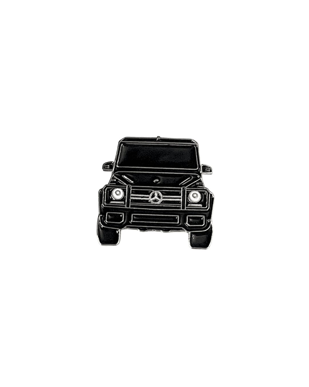 Black G-Wagon Metal Sticker