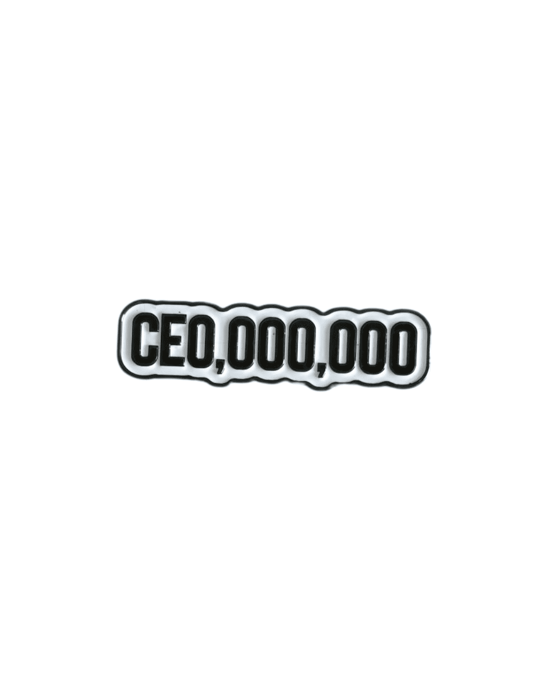 CE0000000 Metal Sticker