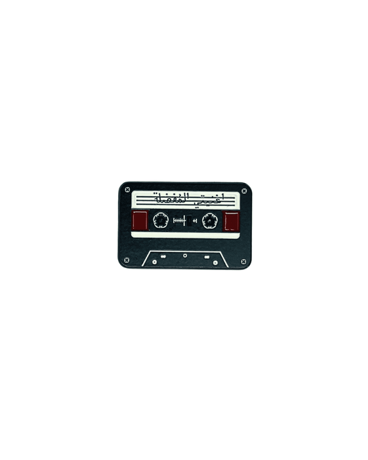 Cassette Metal Sticker