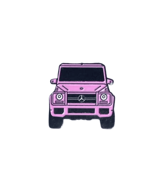Pink G-Wagon Metal Sticker