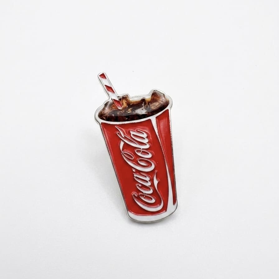 CocaCola Metal Sticker