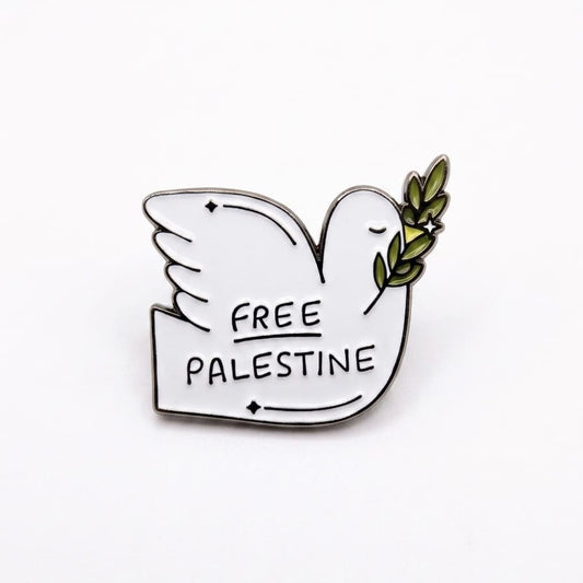 Free Palestine Metal Sticker