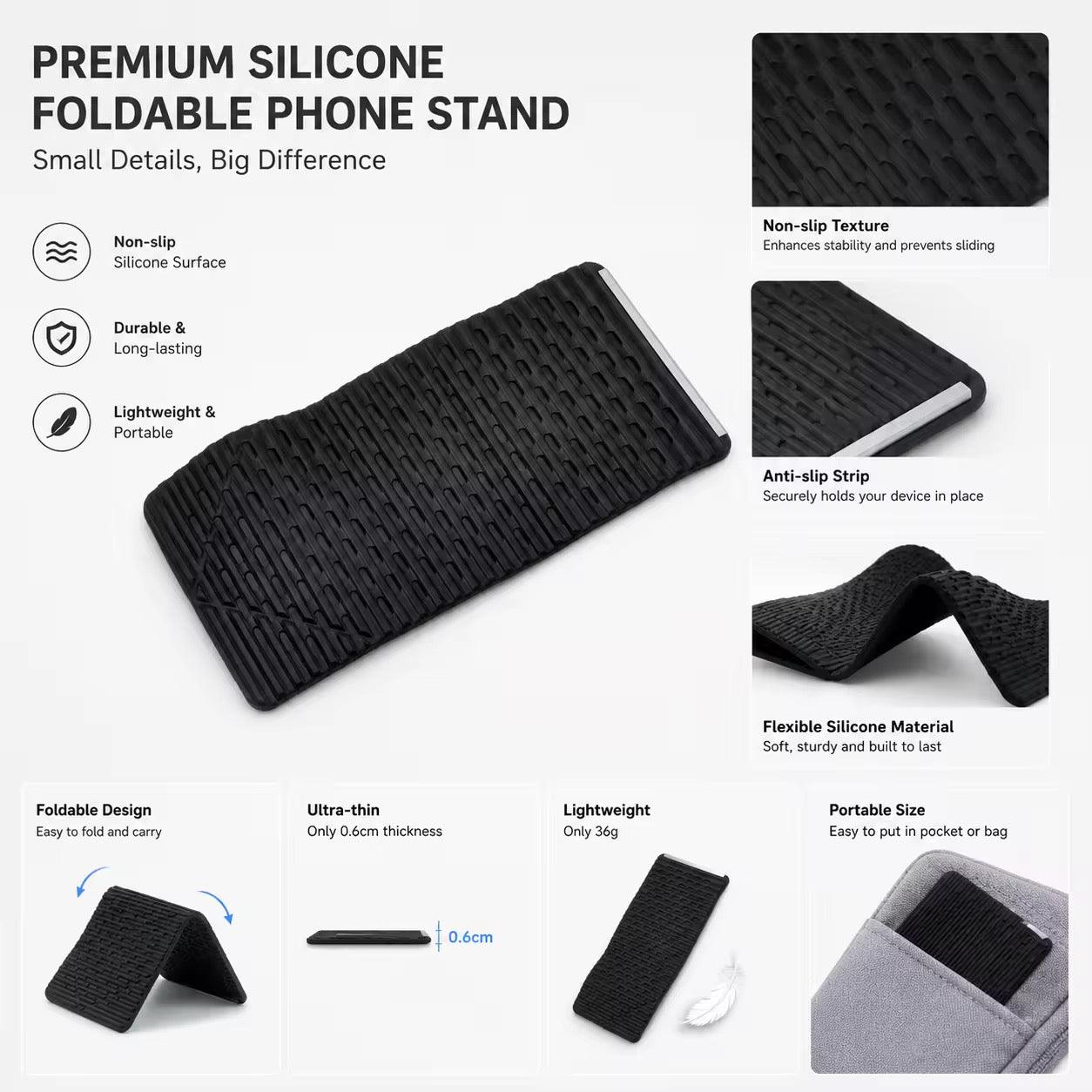 BendBase™ 3-in-1 Stand