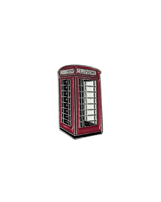 Phone Booth Metal Sticker