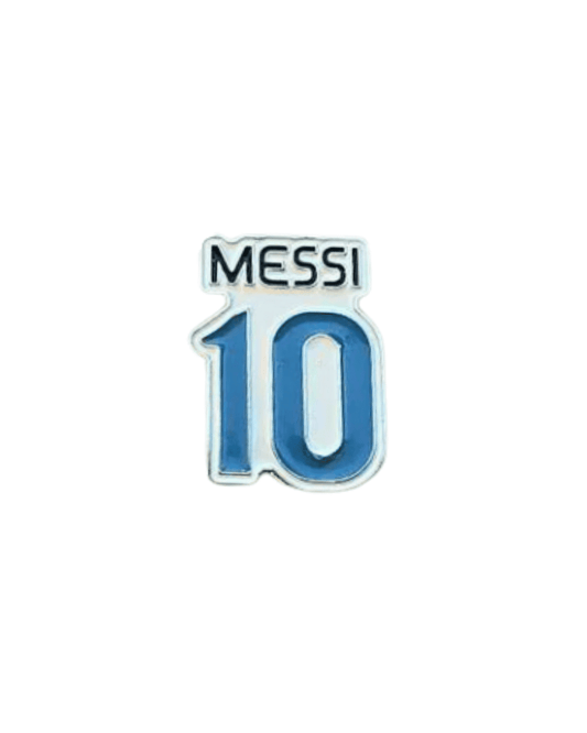 Messi 10 Metal Sticker