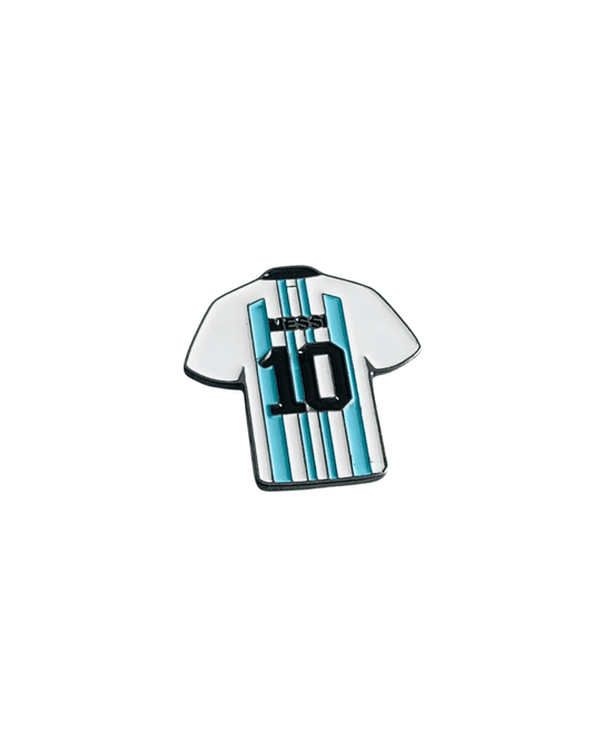 Messi Shirt Metal Sticker