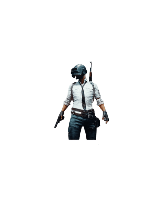 PUBG Metal Sticker