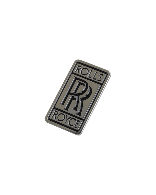 Rolls Royce Metal Sticker