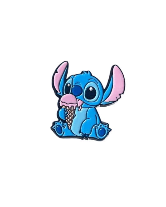 Stitch Ice Cream Metal Sticker