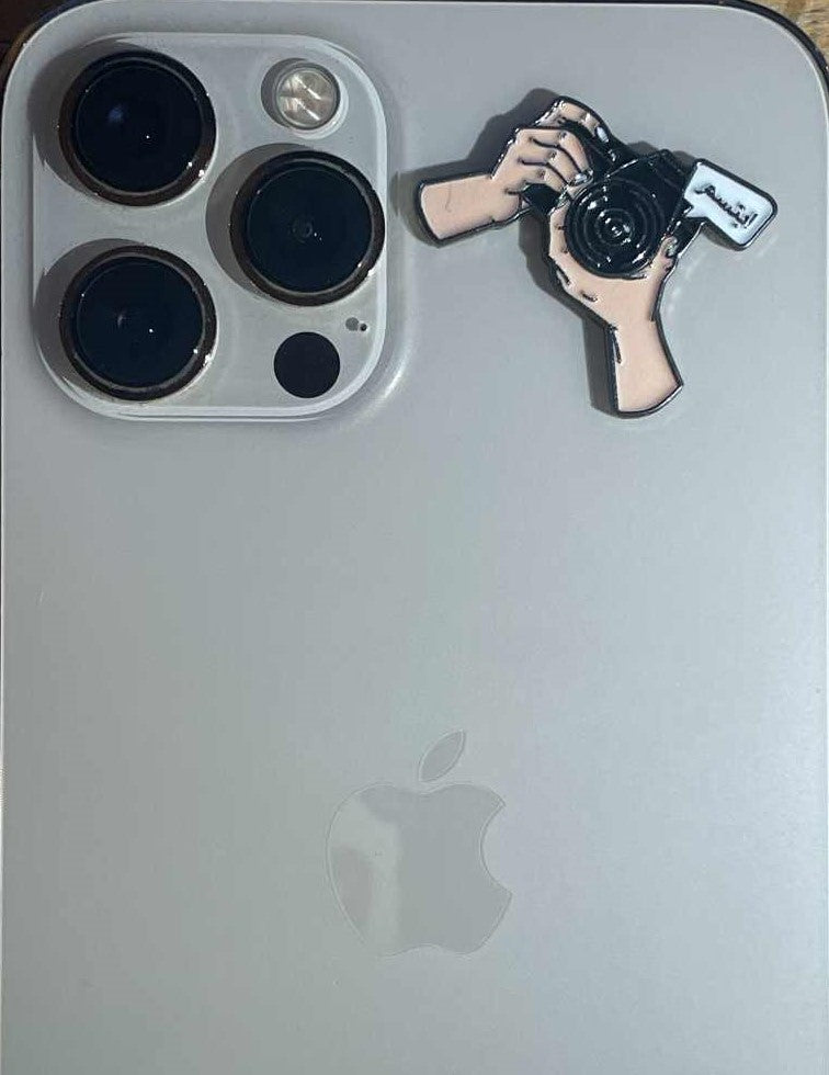 Smile Metal Sticker