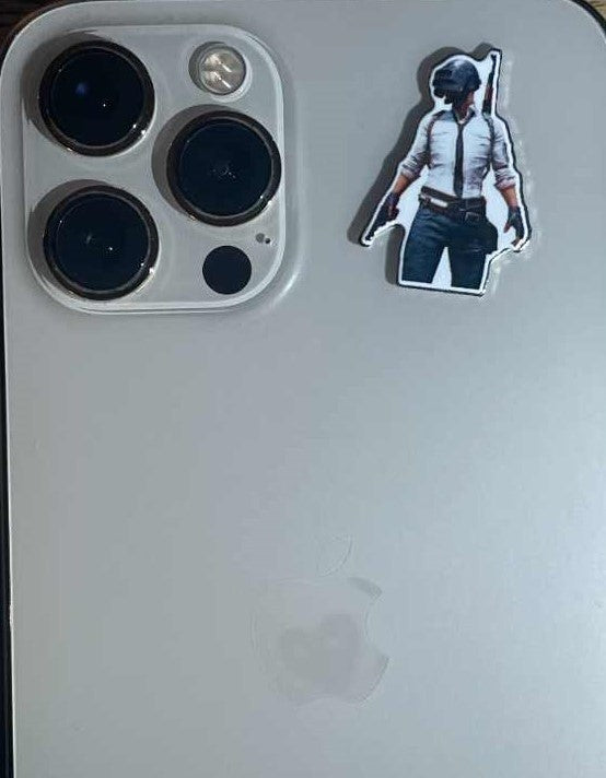 PUBG Metal Sticker