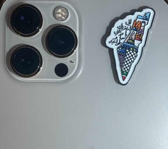 Palestine Metal Sticker