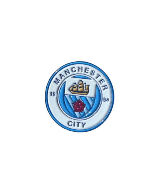Man City Metal Sticker