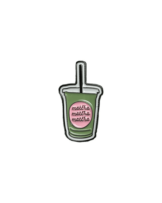 Matcha Metal Sticker